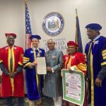 New York State Honours Global Peace Leader His Eminence Prof. Sir Dr. Madhu Krishan With Multiple Prestigious Civic Recognitions